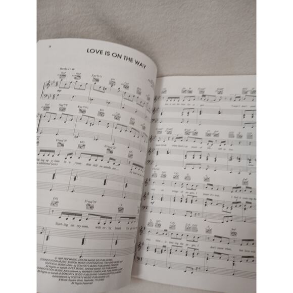 Celine Dion L Sheet Music Songbook Let's Talk about Love Piano Vocal Chords Pop - Picture 12 of 16